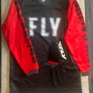 FLY Racing Kids Red and Black Jersey